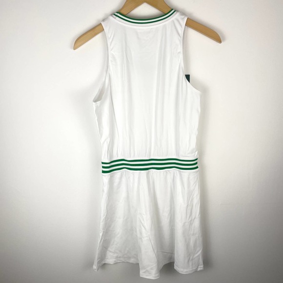 Halara Everyday Cloudful Air First Place Dress In White Green Medium New - Picture 9 of 13